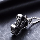 Stainless Steel Skull Style Pendant