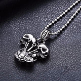 Stainless Steel Skull Style Pendant