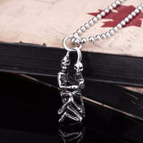 Stainless Steel Skull Dance Necklace