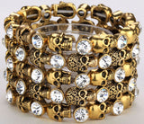 Full of Skulls Stretchable Bracelet