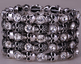 Full of Skulls Stretchable Bracelet