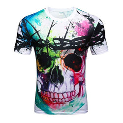 Colorful Skull T-Shirt