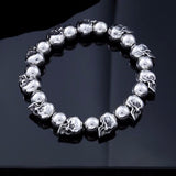 Stainless Steel HQ Punk Skull Bracelet