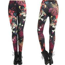 Love Skulls Leggings