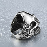 Stainless Steel Original Style Skull Ring