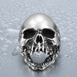 Stainless Steel Original Style Skull Ring