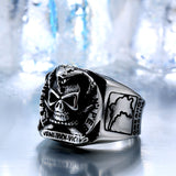 Stainless Steel Pirate Skull Ring