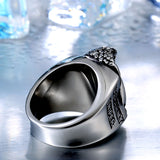 Stainless Steel Pirate Skull Ring