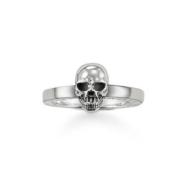 Sterling Silver Classic & Stylish Skull Ring