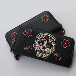 Love Kills Skull Wallet